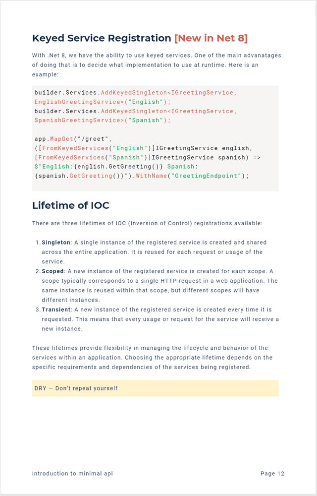 Crafting Minimal Api with a functional approach